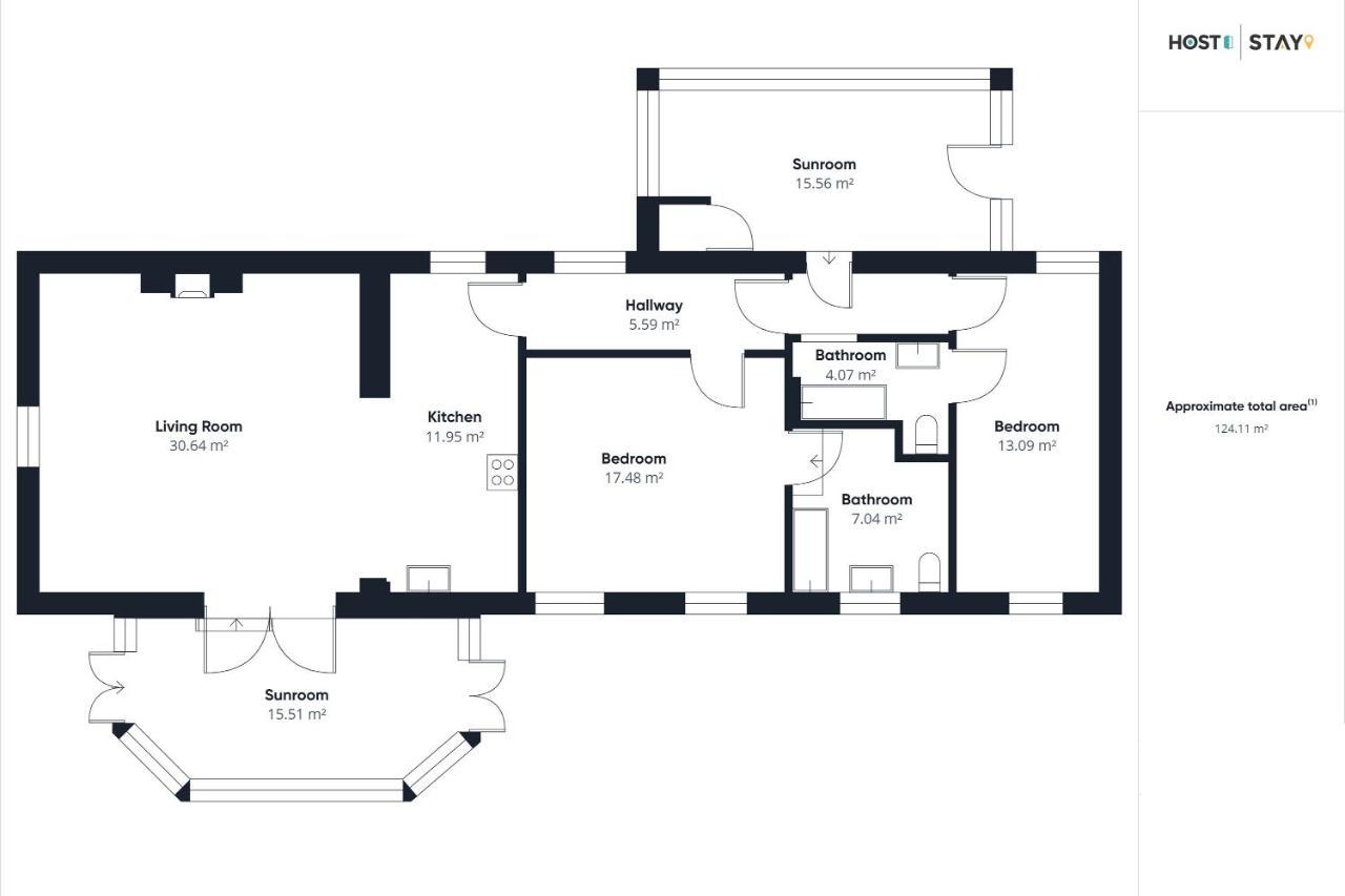 Host & Stay - The Arches Cottage Brotton Экстерьер фото